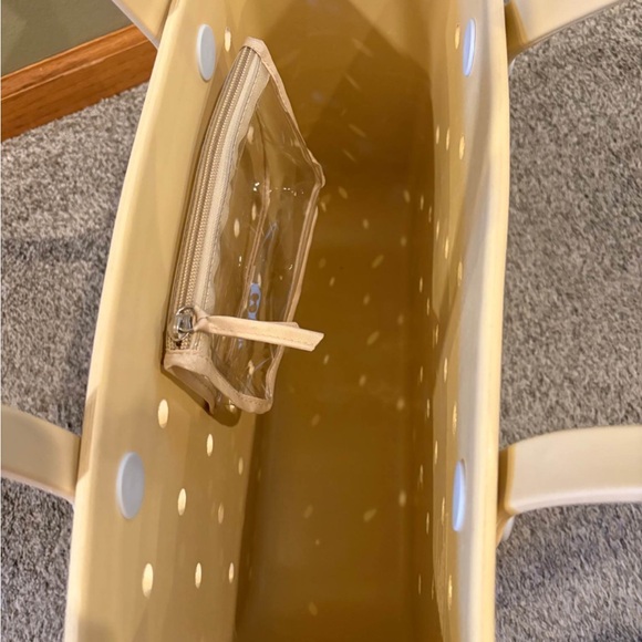 BOGG BAG Leopard Print Tote with Pink Tassels - Picture 3 of 4